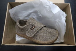 Hjemmesko FRODDO Barefoot Wooly Slippers G1700341-2 Beige Str: 22