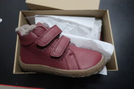 Støvler FRODDO Barefoot Winter Furry G3110227-9K Bordeaux Str: 27