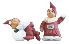2 pk. Klarborg årsnissepar 2011 Villads & Lærke