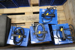 4 stk. varmeblæsere BLUE ELECTRIC