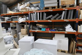 3 fag pallereoler uden indhold