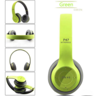 2 stk. P47 trådløst headset grøn
