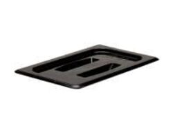 24 stk. Låg m/håndtag 1/4 GN sort plast Cambro