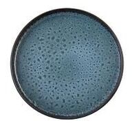 11 stk. Tallerken lav kant stentøj drops 220 mm Rustik