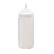 24 stk. Squeeze plast flaske 47 cl med låg