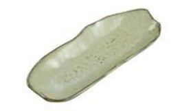 6 stk. Tallerken/fad stentøj kaki B315xD120 mm Rustik