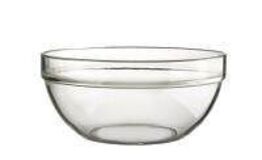 12 stk. Skål stabelbar 200 mm hærdet