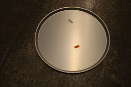 25 stk. Pizzabakker ø 350 x 15 1,5 mm aluminium eloxe