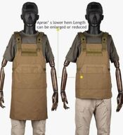 Holdbart arbejdsforklæde ToolWear - Camouflage