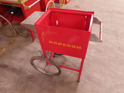 Vogn til popcornmaskine