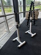 Squat rack hvid/sort