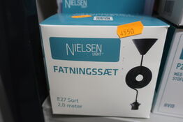 Fatningssæt NIELSEN LIGHT samt væglampe