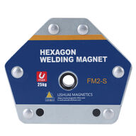 5 stk. Hexagon svejsemagnet FM2-S – 25 kg trækkraft (30° / 45° / 60°)