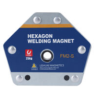 5 stk. Hexagon svejsemagnet FM2-S – 25 kg trækkraft (30° / 45° / 60°)