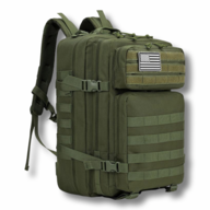 Taktisk rygsæk 45L Vandtæt Military Green