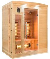 3-pers. Infrarød Sauna SUNBATH SAUNA RD4 Sort
