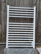 Aqua hvidt Håndklædetørrer