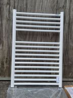 Aqua hvidt Håndklædetørrer