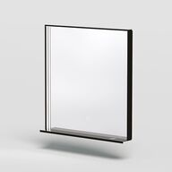 Frame sort spejl med touchsensor, 80cm