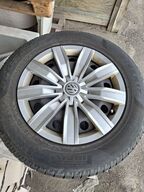 4 Stk. Vinterdæk, 17 tommer VW Tiguan