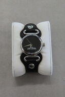 Armbåndsur Marc Jacobs  i Blank Sort og Rustfrit Stål