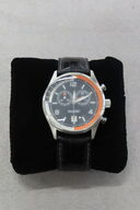 Analog Herreur Med Sort Rem Og Orange Detaljer