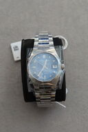 Ur Frederique Constant med Blå Urskive og Stållænke