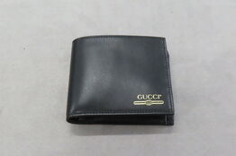 Gucci Herre Læderpung Med Kortpladser og Møntlomme