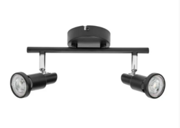 Ledvance Led spot gu10 black 2 x 3.4w 927 dim