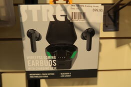 3 stk. Streetz True Wireless Stereo In-Ear, sort 