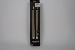 3 pk. Stagelys 28 cm 2 pak - Sand