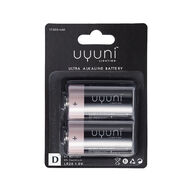 6 pk. Uyuni Lighting batterier D 1,5v 2 stk.