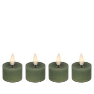 6 pk. Cozzy LED bloklys Grøn med fjernbetjening udendørs 3 stk.