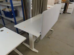 Afskærmning til Skrivebord 140x65 cm.