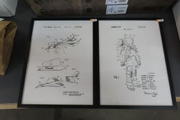 2 stk. billeder med ramme