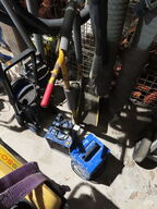 2 stk. varmeblæsere inkl. Pladevogn