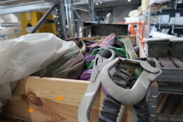 Palle med div. Løftestroppe samt faldsikringsudstyr