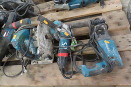 3 stk. Elværktøj MAKITA