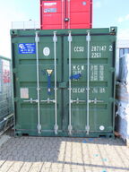 20" skibscontainer med indhold