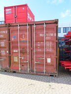 20" skibscontainer med indhold