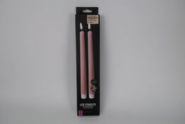 7 pk. Stagelys 28 cm 2 pak - Rosa