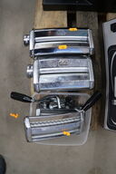 3 stk. manuelle pastamaskiner