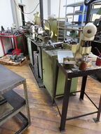 Drejebænk, SCHAUBLIN TP-32 med stangføder