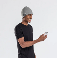 800 stk. Music Beanie med integrerede hovedtelefoner