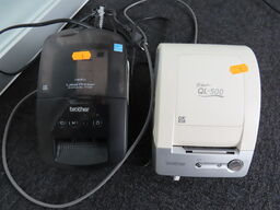 2 stk. Labelprintere - BROTHER