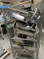 Tøm buret for buffet varmere