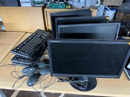 4 stk. 19" PC skærme LG  W1946S inkl. NComputing enhed