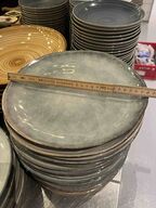 18 stk. Tallerkener (28cm)