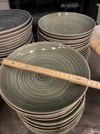 10 stk. Dyb tallerken (22cm.)