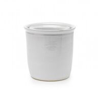 Knabstrup keramik Tavola syltekrukke hvid